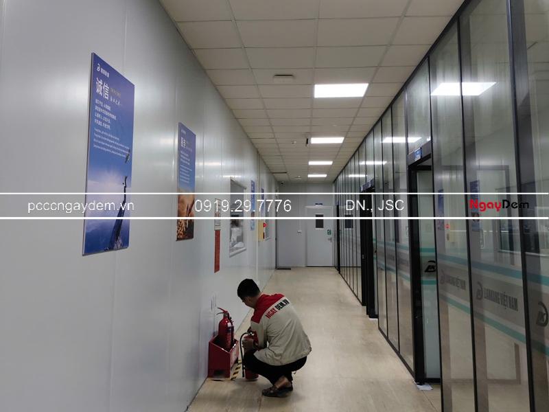 Bảo trì hệ thống PCCC nhà máy công ty điện tử Liankang, KCN Vân Trung