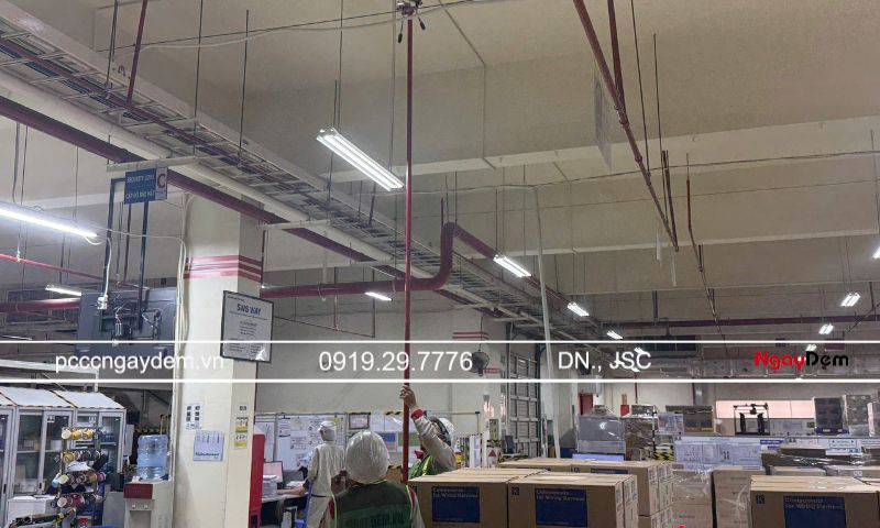 Hệ thống chữa cháy tự động và máy bơm