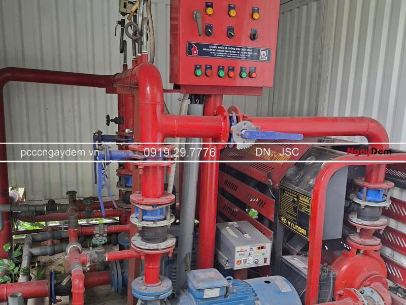 Bảo trì hệ thống PCCC nhà máy Công ty Cổ phần Vũ Hoàng Minh