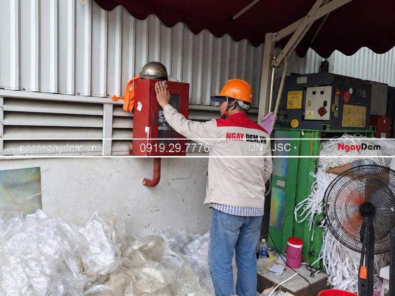 Bảo trì hệ thống PCCC nhà máy Công ty Cổ phần Vũ Hoàng Minh