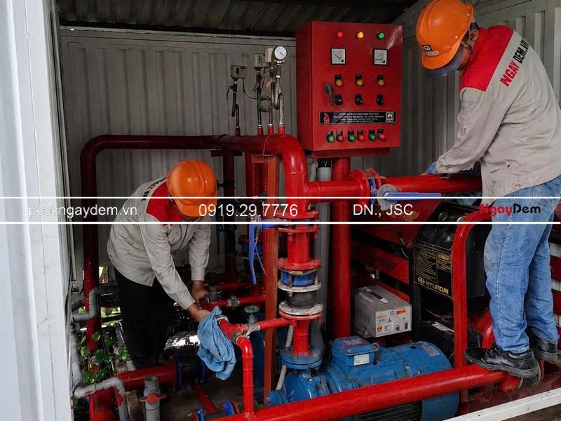 Bảo trì hệ thống PCCC nhà máy Công ty Cổ phần Vũ Hoàng Minh