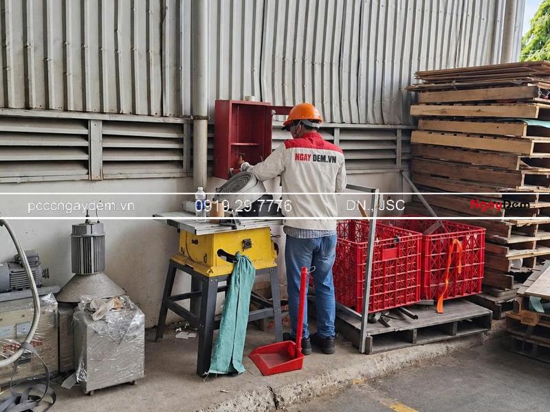 Bảo trì hệ thống PCCC nhà máy Công ty Cổ phần Vũ Hoàng Minh