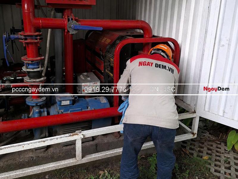 Bảo trì hệ thống PCCC nhà máy Công ty Cổ phần Vũ Hoàng Minh