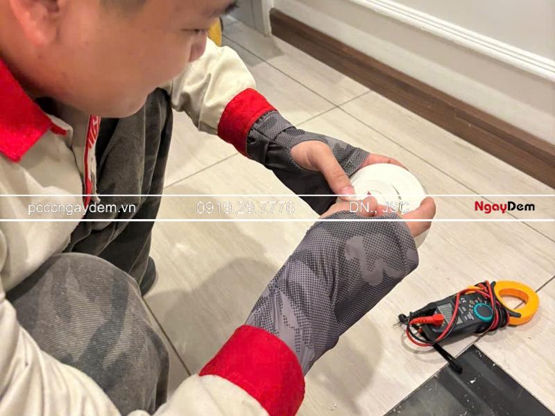 Bảo trì hệ thống phòng cháy chữa cháy Khách sạn A89 Rosarian toàn diện bảo trì pccc khách sạn