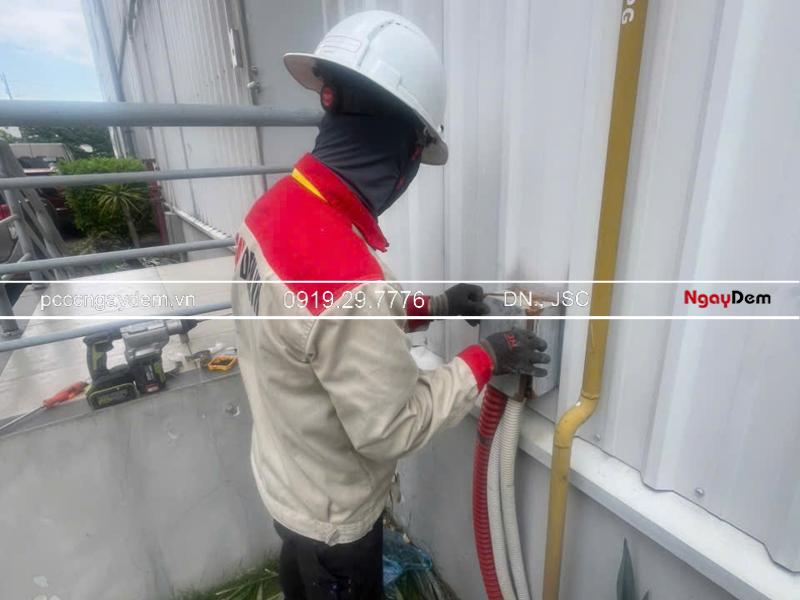 Bảo trì PCCC nhà máy Longcheer Meiko, KCN Quang Minh, Hà Nội
