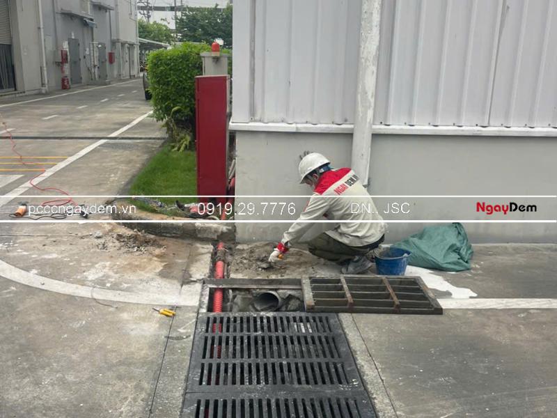 Bảo trì PCCC nhà máy Longcheer Meiko, KCN Quang Minh, Hà Nội