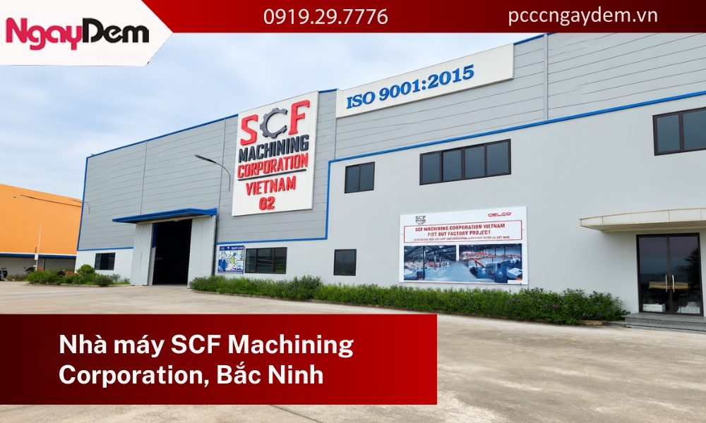 Bảo dưỡng máy bơm PCCC nhà máy SCF Machining Corporation