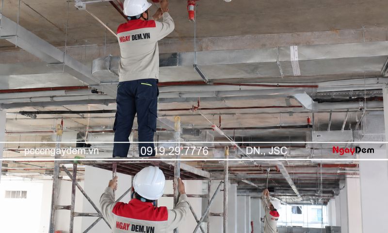 Quy định PCCC cho tòa nhà cao tầng, chung cư