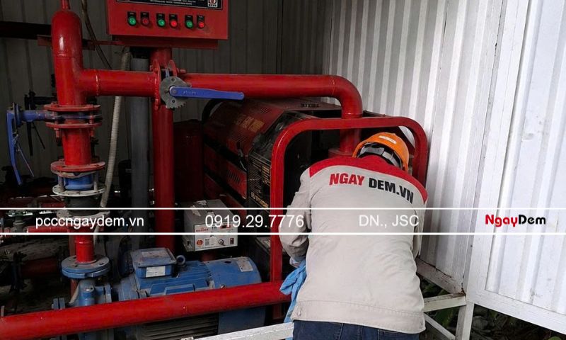 Máy chạy nhưng áp lực nước giảm so với trước