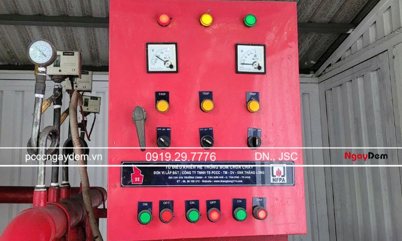 Tủ điều khiển không chuyển sang chế độ tự động