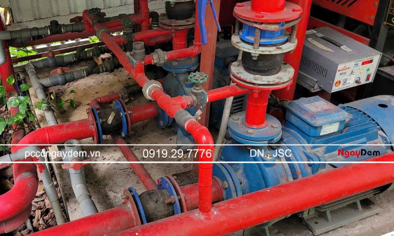 Dịch vụ sửa chữa máy bơm PCCC Thái Bình uy tín, bảo hành dài hạn