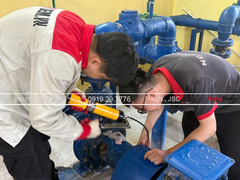 sửa chữa máy bơm PCCC Phú Thọ