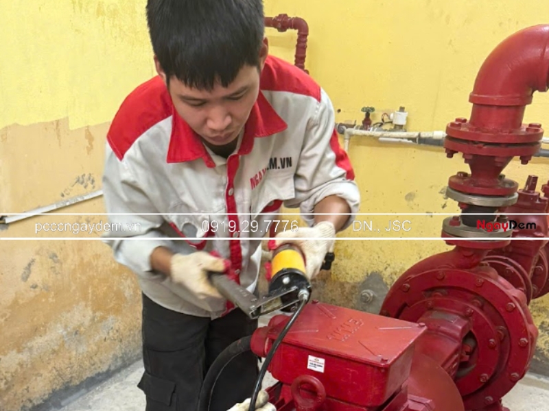 bảo dưỡng máy bơm PCCC Phú Thọ