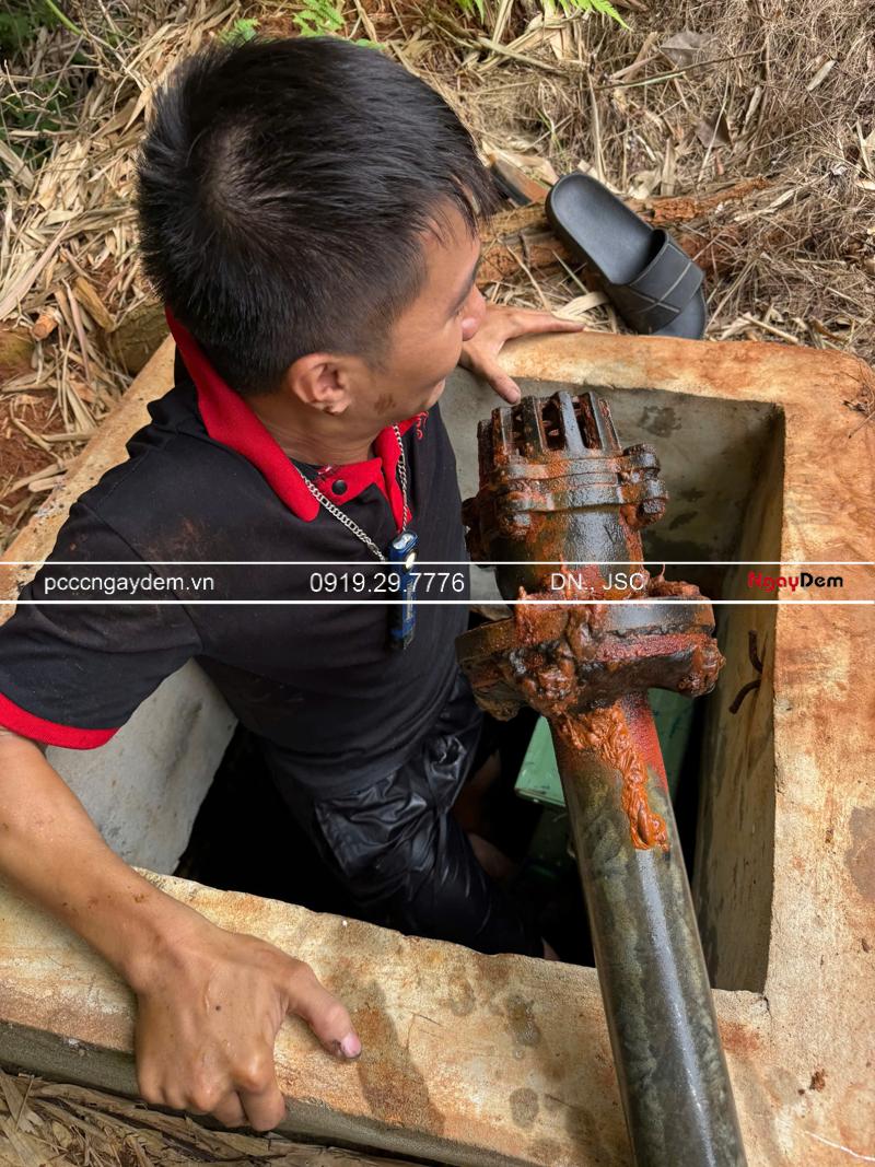 Sửa chữa máy bơm chữa cháy tại Hà Nam