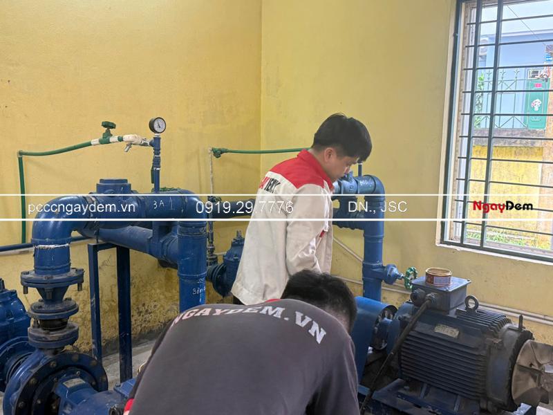 Sửa chữa máy bơm chữa cháy tại Hà Nam