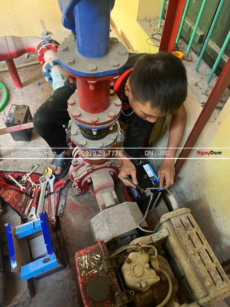 Bảo dưỡng, Sửa chữa máy bơm PCCC Bắc Ninh uy tín, giá tốt 24/7 Bảo dưỡng máy bơm cứu hỏa Diesel