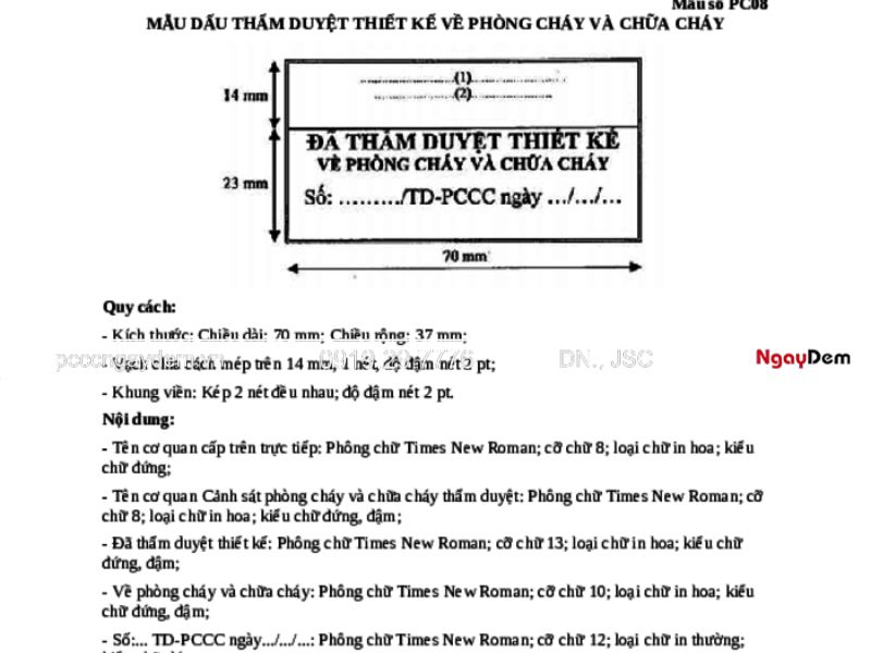 Thẩm duyệt thiết kế PCCC: Hồ sơ, chi phí, quy trình & quy định mới thẩm duyệt thiết kế PCCC