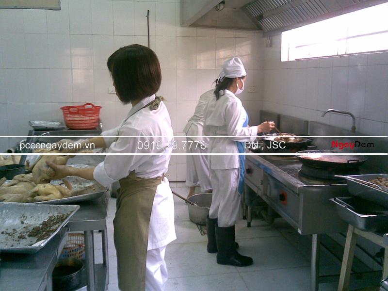 Thi công PCCC Bếp ăn công nghiệp