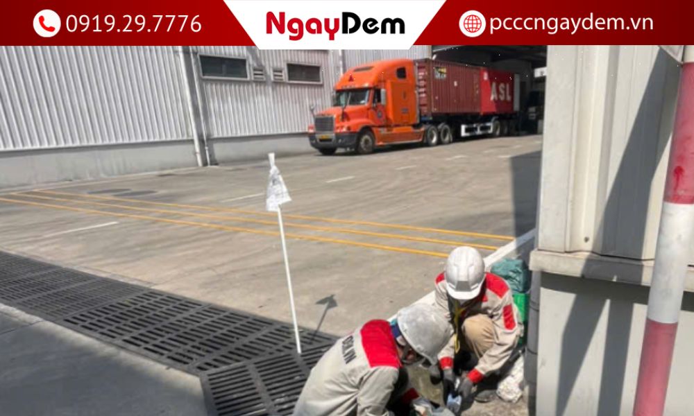 thi công PCCC KCN, xí nghiệp