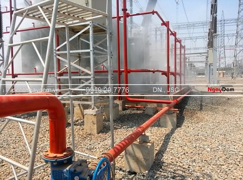 Thi công PCCC Trạm biến áp