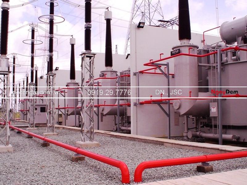 Thi công PCCC Trạm biến áp