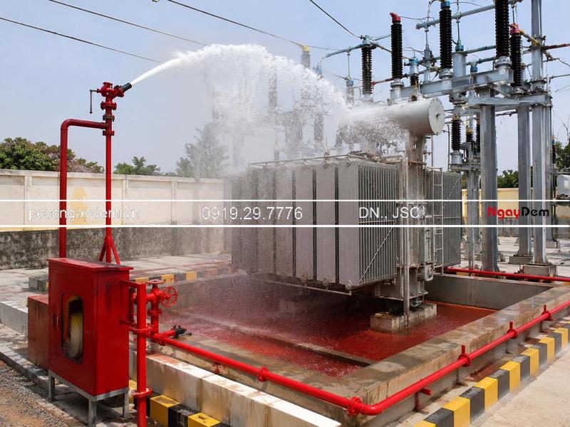 Thi công PCCC Trạm biến áp