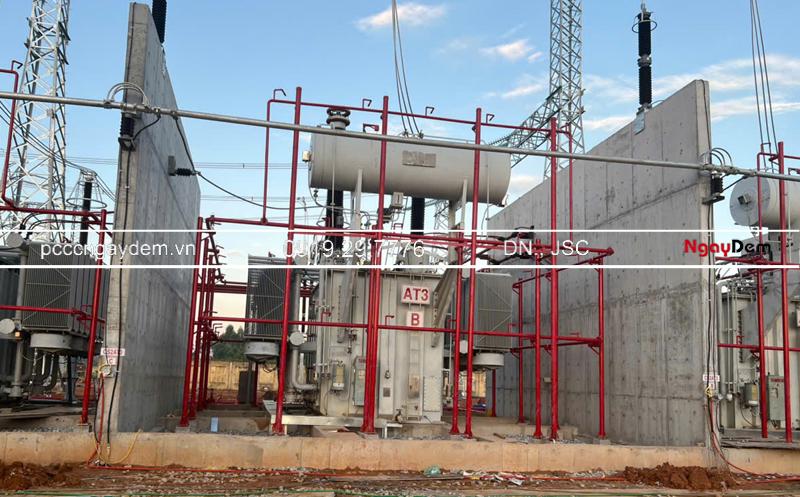 Thi công PCCC Trạm biến áp