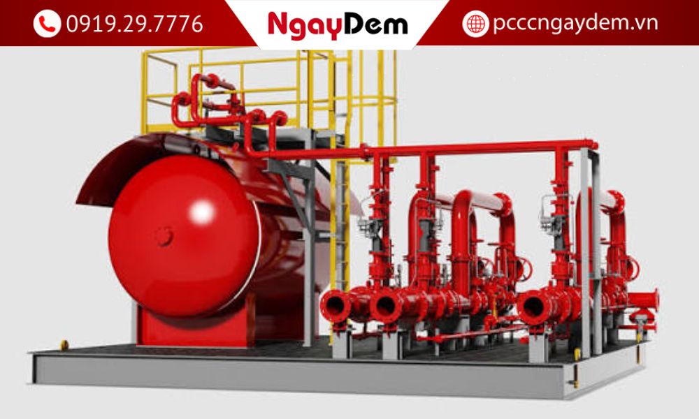 thiết kế hệ thống chữa cháy Foam