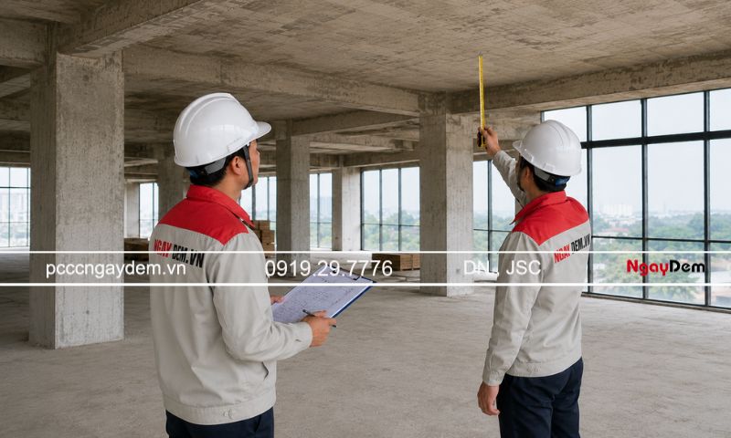 Khảo sát tình trạng công trình trước khi tiến hành thiết kế hệ thống