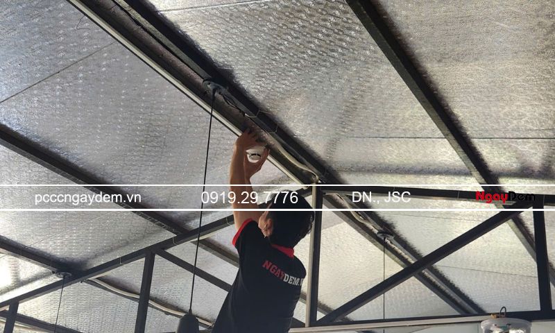 Giải pháp thiết kế PCCC kho hàng chuẩn quy định hiện hành Tiến hành thi công và nghiệm thu