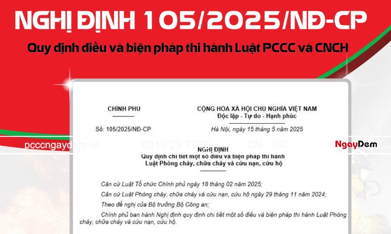 Thiết kế PCCC nhà ga, bến xe: Quy định và giải pháp tối ưu Nghị định 105/2025/NĐ-CP - Ngưỡng bắt buộc thẩm duyệt thiết kế PCCC