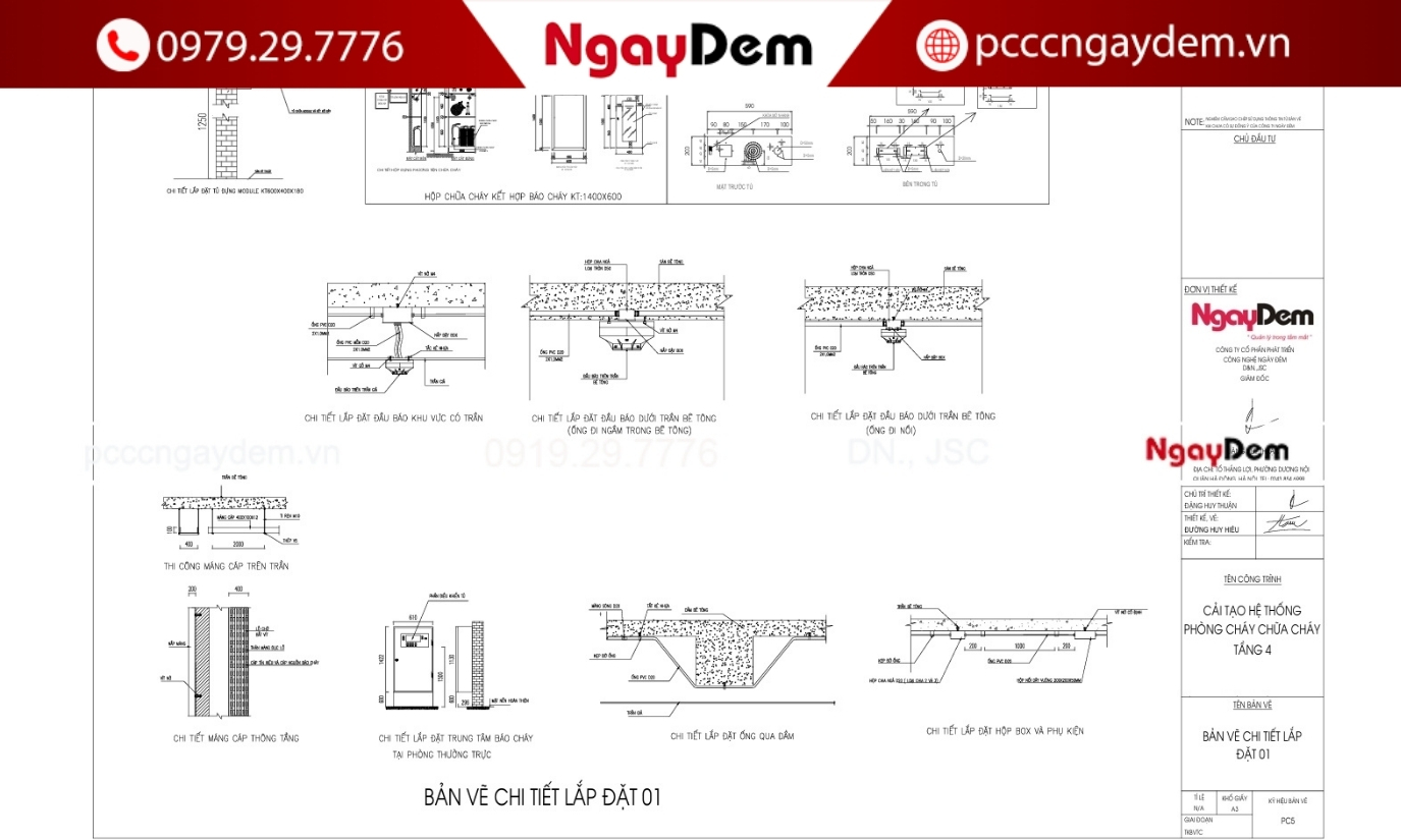 thiết kế phòng cháy chữa cháy nhà xưởng