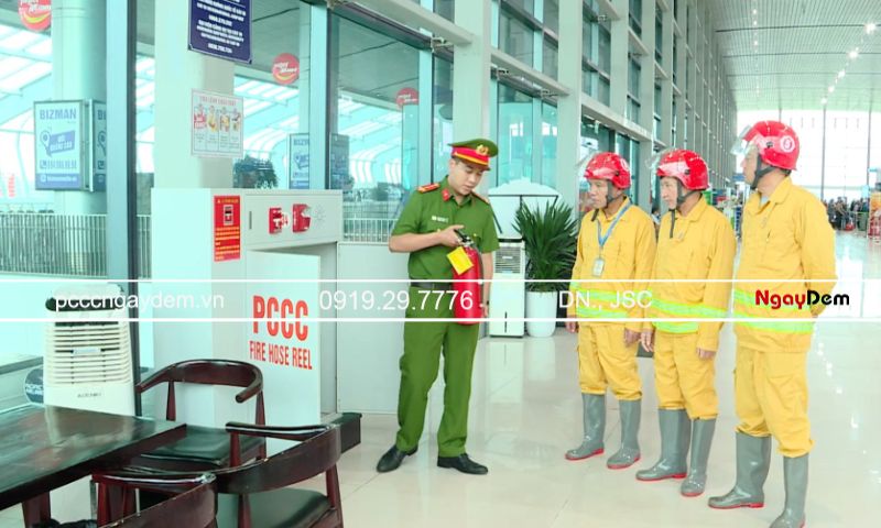PCCC tại khu vực ga hành khách