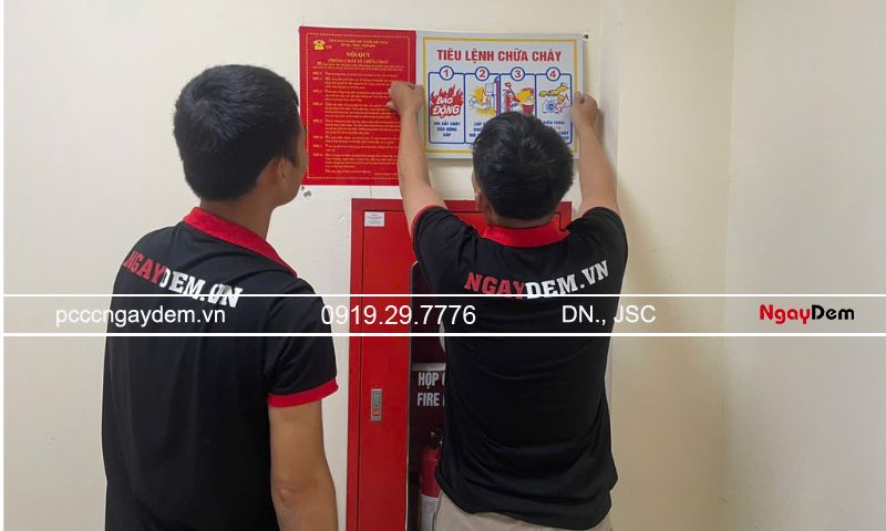 Dịch vụ thiết kế PCCC spa, thẩm mỹ viện trọn gói, chuẩn nghiệm thu Sơ đồ tiêu lệnh và nội quy PCCC