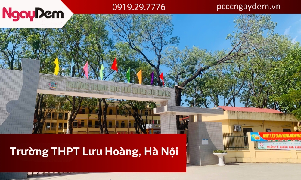 Bảo dưỡng máy bơm PCCC THPT Lưu Hoàng