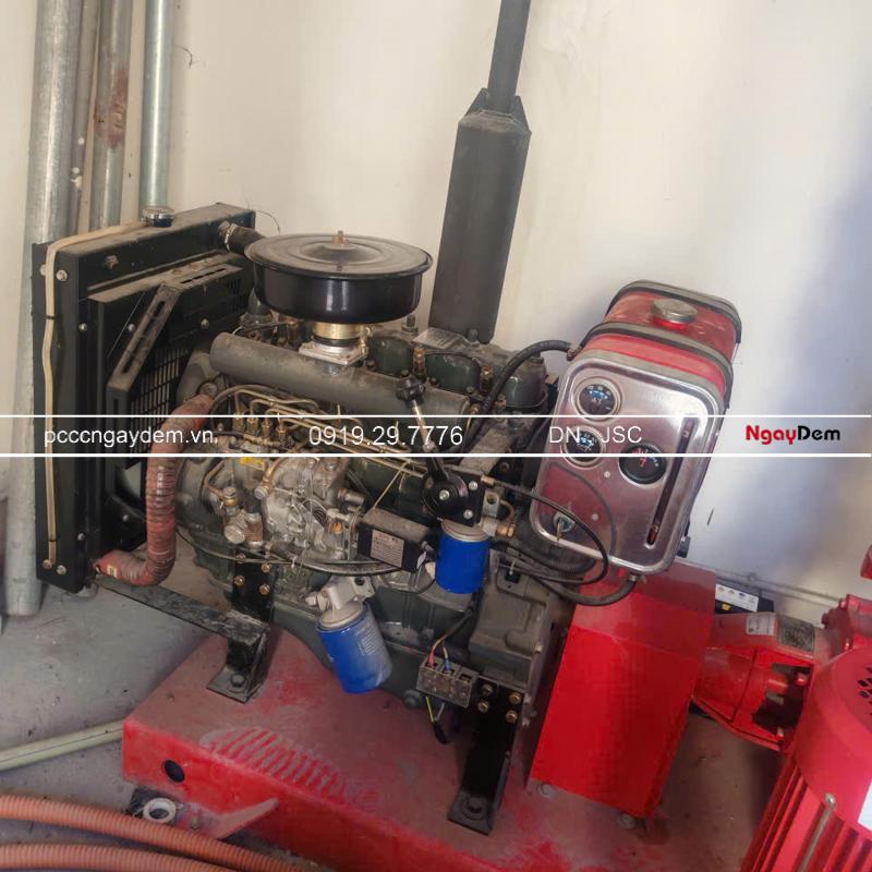 Bảo dưỡng & thay thế tủ điều khiển máy bơm PCCC trường THPT Lưu Hoàng