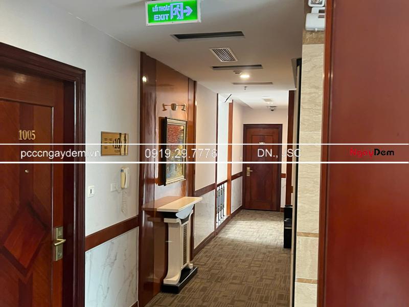 Bảo dưỡng PCCC Khách sạn Hà Nội Larosa - Hanoi Larosa Hotel Hệ thống thoát nạn tại Khách sạn Hà Nội Larosa