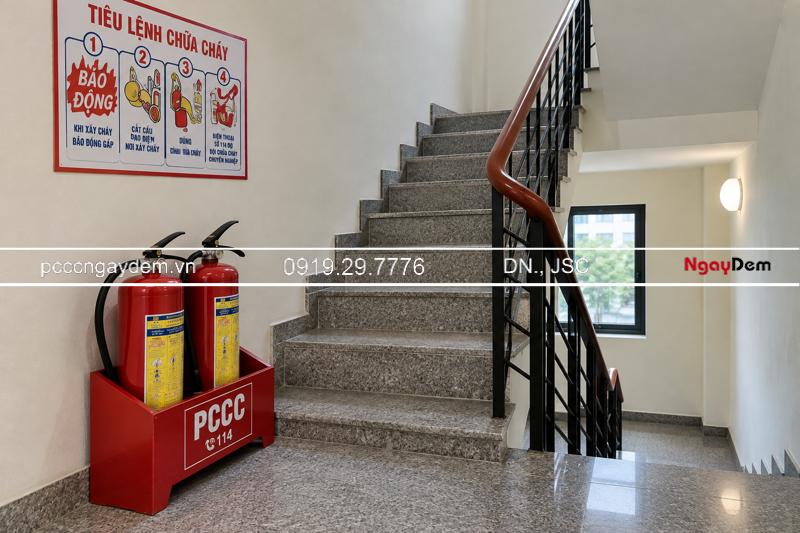 Bố trí bình chữa cháy