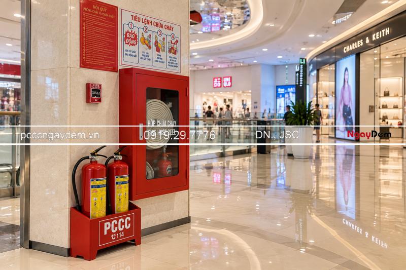 Bố trí bình chữa cháy
