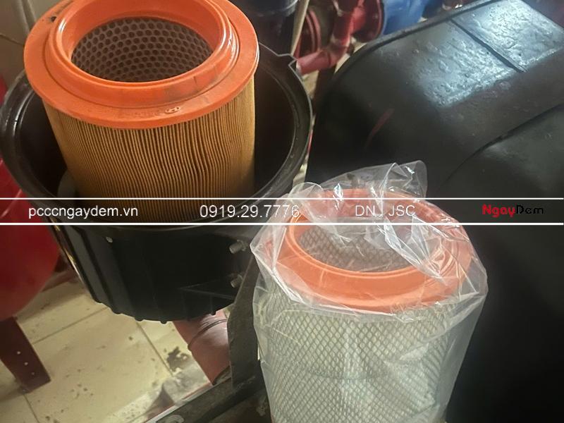 Bảo dưỡng máy bơm cứu hỏa PCCC chung cư CT2 Vĩnh Hoàng, Hoàng Văn Thụ