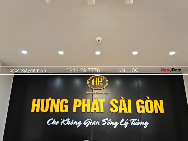Thi công hệ thống PCCC Showroom Nội Thất Hưng Phát Sài Gòn