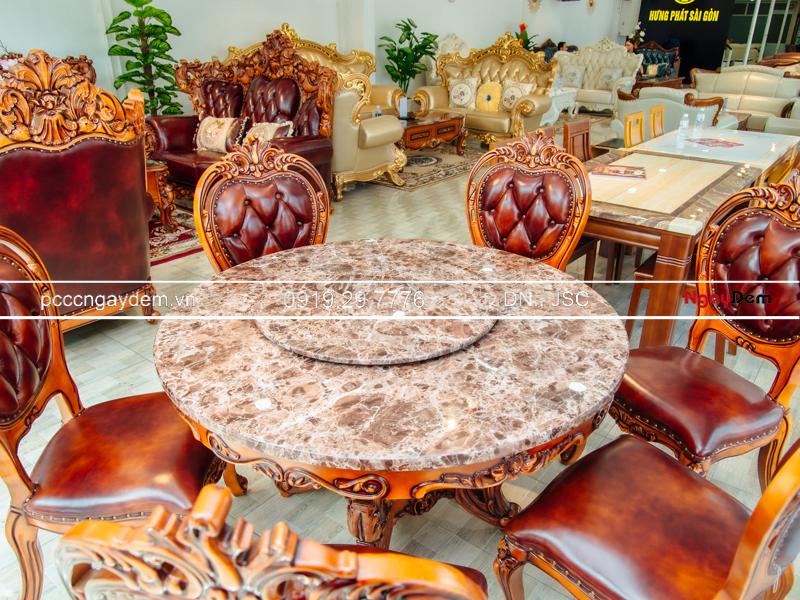Thi công hệ thống PCCC Showroom Nội Thất Hưng Phát Sài Gòn