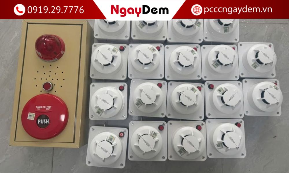 Đầu báo cháy là gì? Cấu tạo & cách lắp đặt tại nhà đầu báo cháy là gì