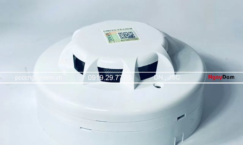 Đầu báo khói là gì? Cấu tạo, nguyên lý và phân loại Đầu báo khói quang điện