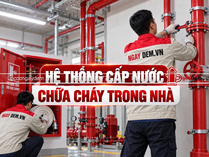 Hệ thống cấp nước chữa cháy trong nhà: Tất tần tật từ A-Z Bảo dưỡng hệ thống cấp nước chữa cháy trong nhà