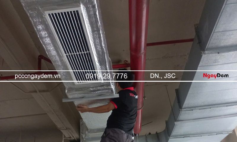 Hệ thống PCCC gồm những gì? Có những thiết bị nào quan trọng? Hệ thống hút khói và tăng áp cầu thang