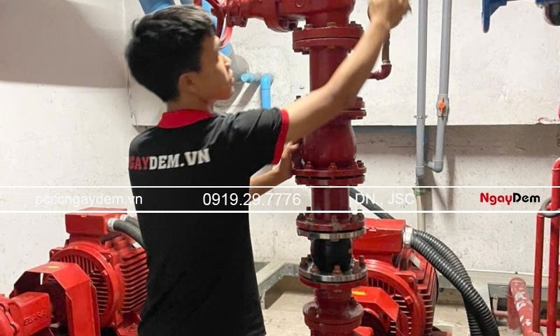 PCCC Ngày Đêm hỗ trợ kiểm tra thiết bị, làm hồ sơ PCCC trọn gói
