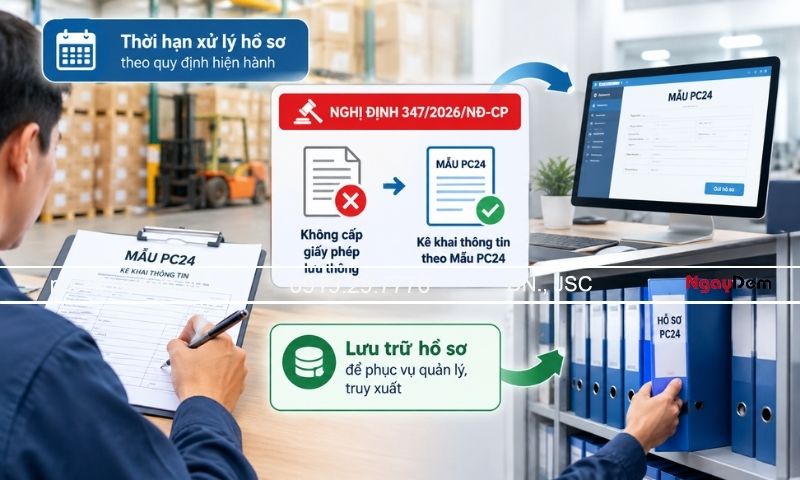 Thời hạn xử lý hồ sơ và hình thức giấy phép được cấp