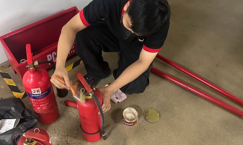 Những lưu ý khi kiểm tra ký hiệu bình CO2