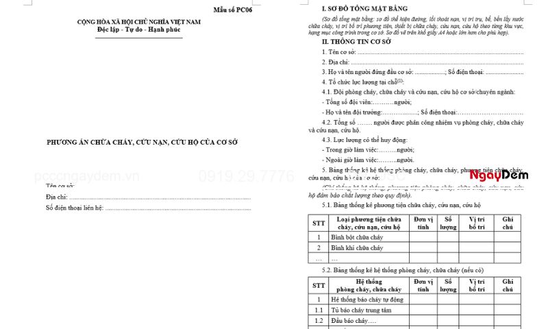 Mẫu PC06 Nghị định 105